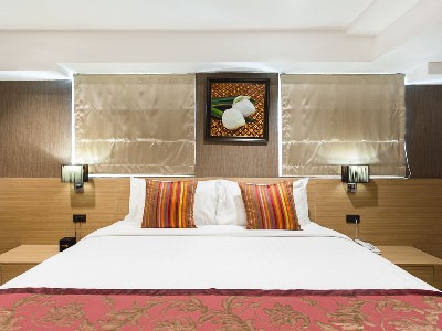 bedroom - hotel adelphi - pattaya, thailand