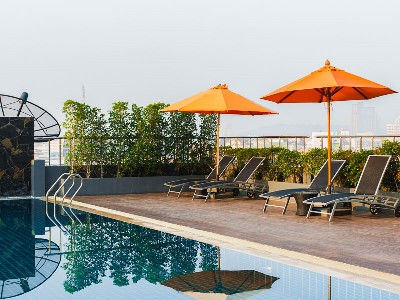 outdoor pool 1 - hotel adelphi - pattaya, thailand