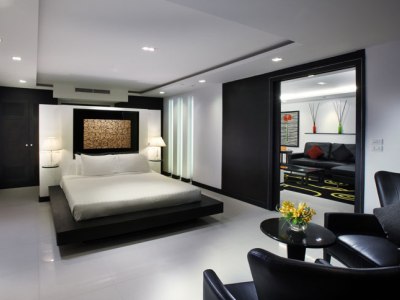 bedroom 5 - hotel nova suites pattaya - pattaya, thailand