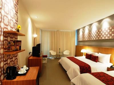 bedroom 1 - hotel zign - pattaya, thailand