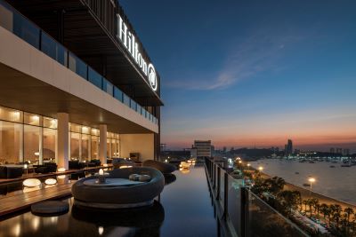 bar 1 - hotel hilton pattaya - pattaya, thailand