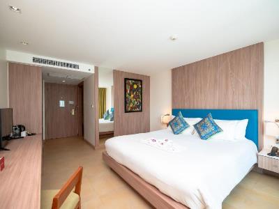bedroom - hotel centara pattaya - pattaya, thailand