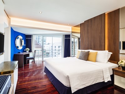 bedroom 2 - hotel a-one the royal cruise - pattaya, thailand