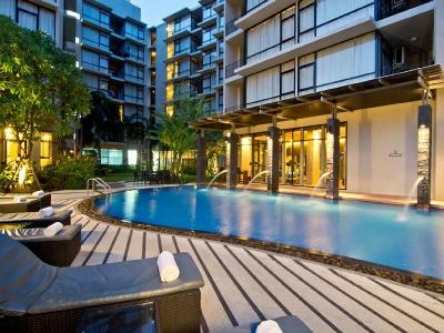 outdoor pool - hotel altera hotel and residence - pattaya, thailand