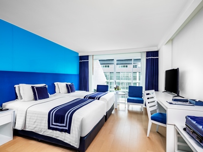 bedroom 5 - hotel a-one new wing - pattaya, thailand