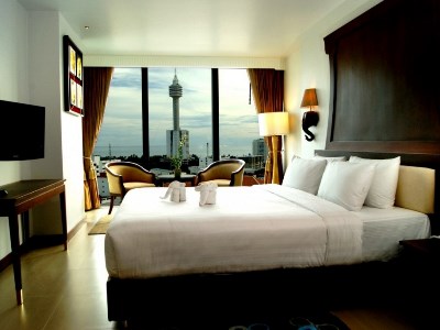 bedroom - hotel aiyara grand - pattaya, thailand