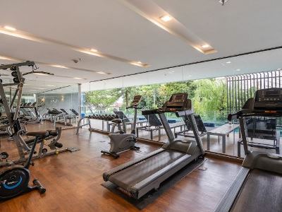 gym - hotel aster hotel and residence - pattaya, thailand