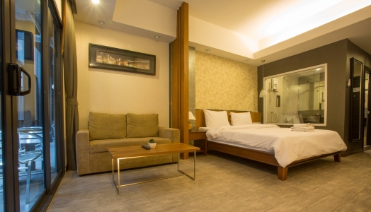 bedroom 1 - hotel inn residence serviced suites - pattaya, thailand