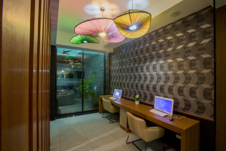 lobby 2 - hotel inn residence serviced suites - pattaya, thailand