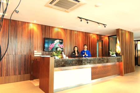 lobby 1 - hotel inn residence serviced suites - pattaya, thailand