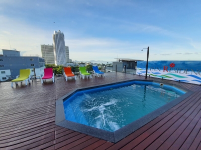outdoor pool 2 - hotel inn residence serviced suites - pattaya, thailand