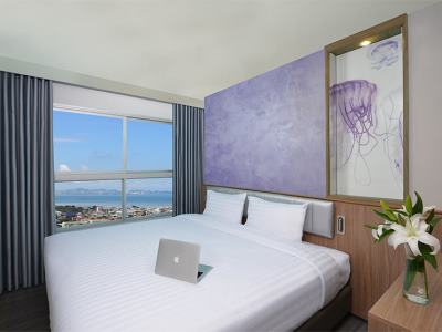bedroom 1 - hotel centre point prime hotel pattaya - pattaya, thailand