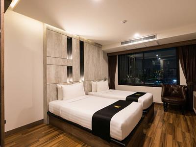 bedroom 6 - hotel acqua - pattaya, thailand