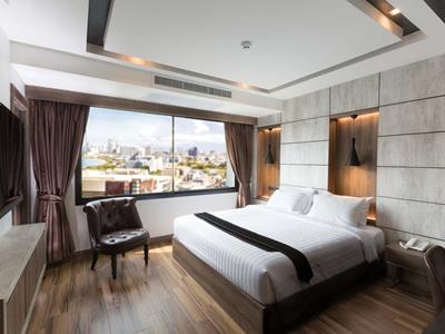 bedroom - hotel acqua - pattaya, thailand