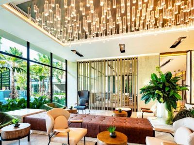 lobby - hotel amber pattaya - pattaya, thailand