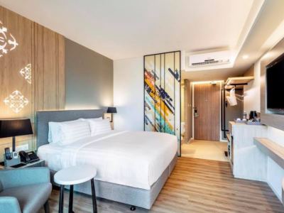 bedroom - hotel amber pattaya - pattaya, thailand