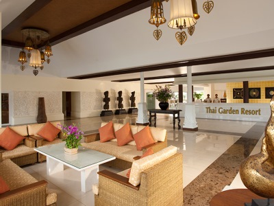 lobby - hotel thai garden resort - pattaya, thailand