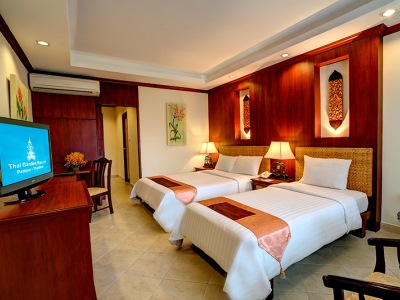 bedroom 1 - hotel thai garden resort - pattaya, thailand