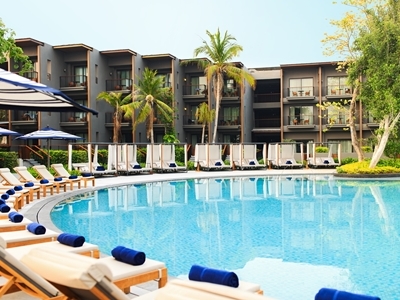 outdoor pool 1 - hotel marriott resort and spa - hua hin, thailand