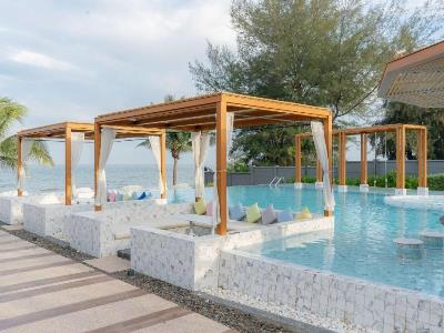 outdoor pool 1 - hotel best western plus carapace hotel hua hin - hua hin, thailand
