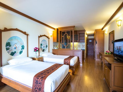 bedroom 1 - hotel furama chiang mai - chiang mai, thailand