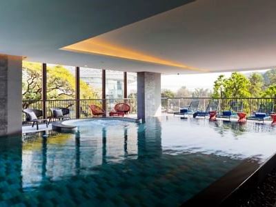indoor pool - hotel eastin tan - chiang mai, thailand