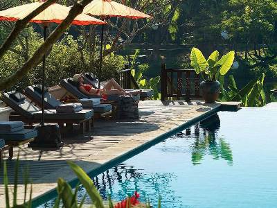 outdoor pool 1 - hotel four seasons resort chiang mai - chiang mai, thailand