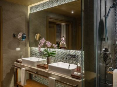 bathroom 1 - hotel four seasons resort chiang mai - chiang mai, thailand