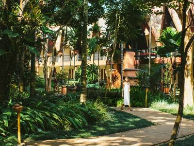 exterior view 3 - hotel anantara golden triangle elephant camp - chiang rai, thailand