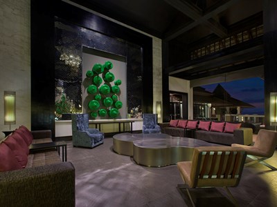 lobby - hotel le meridien chiang rai resort - chiang rai, thailand