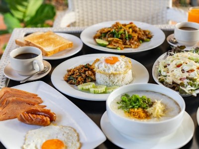 breakfast room - hotel motive cottage resort - khao lak, thailand