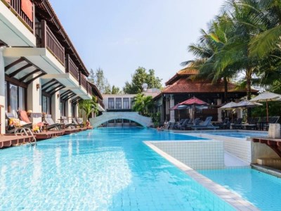 outdoor pool - hotel the haven khao lak - khao lak, thailand