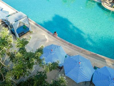 outdoor pool - hotel pakasai resort - krabi, thailand