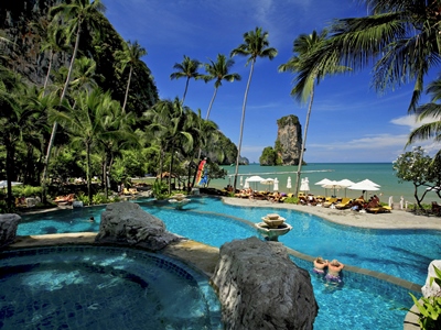 outdoor pool 1 - hotel centara grand beach resort and villas - krabi, thailand