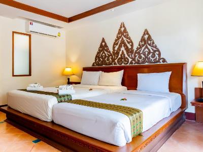 bedroom 2 - hotel ao nang bay resort - krabi, thailand