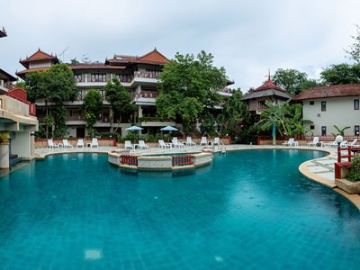 outdoor pool 1 - hotel ao nang bay resort - krabi, thailand