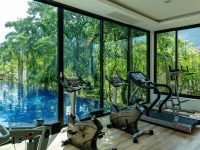 gym - hotel avani ao nang cliff krabi resort - krabi, thailand