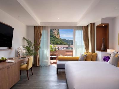 bedroom - hotel avani ao nang cliff krabi resort - krabi, thailand