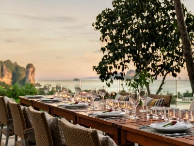restaurant - hotel avani ao nang cliff krabi resort - krabi, thailand