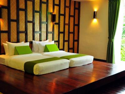 bedroom 3 - hotel wareerak hot spring and wellness - krabi, thailand