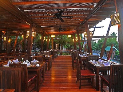 restaurant - hotel aonang phu pimaan - krabi, thailand