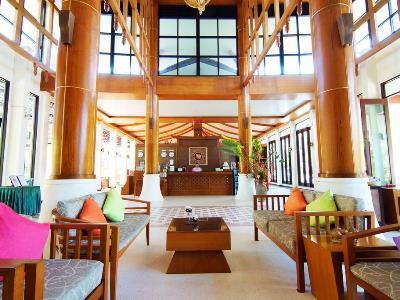 lobby - hotel aonang phu petra resort - krabi, thailand