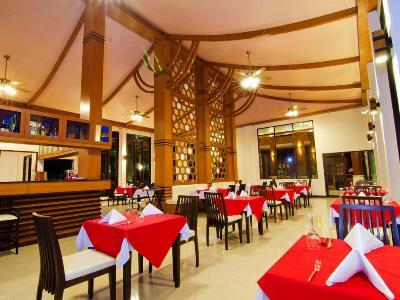 restaurant - hotel aonang phu petra resort - krabi, thailand