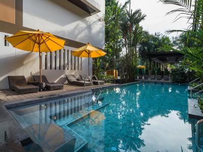 outdoor pool - hotel aonang princeville villa resort and spa - krabi, thailand