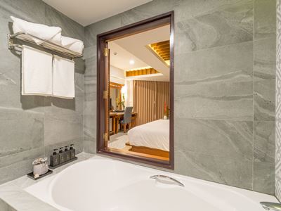 bathroom 2 - hotel aonang princeville villa resort and spa - krabi, thailand