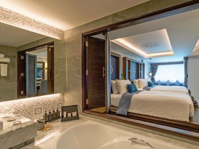 bathroom - hotel aonang princeville villa resort and spa - krabi, thailand