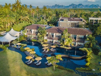outdoor pool - hotel the shellsea - krabi, thailand