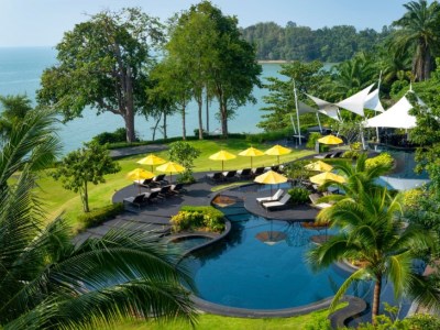 outdoor pool 1 - hotel the shellsea - krabi, thailand