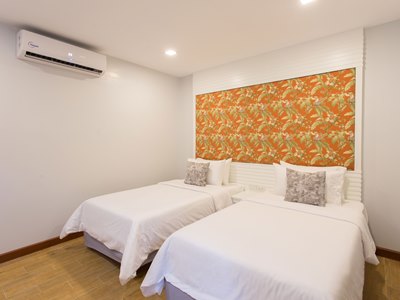 bedroom 2 - hotel alisea pool villas - krabi, thailand