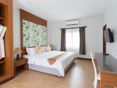 bedroom 1 - hotel alisea pool villas - krabi, thailand